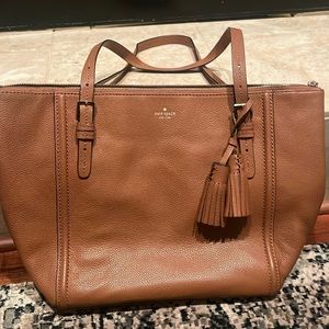 Beautiful leather bag by Kate Spade